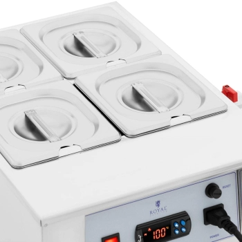  Podgrzewacz do czekolady sosów polew elektryczny 4 x 1.5 l 1500 W - zdj. dodatkowe 2
