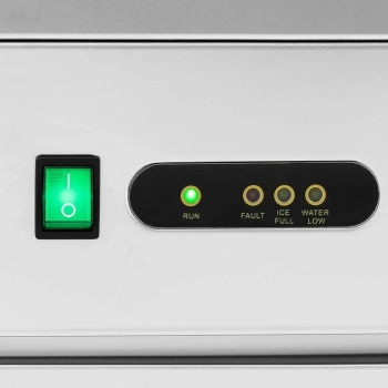  Barowa kostkarka maszyna do kostek lodu 50 kg/dzień 25 kg 350 W - zdj. dodatkowe 2