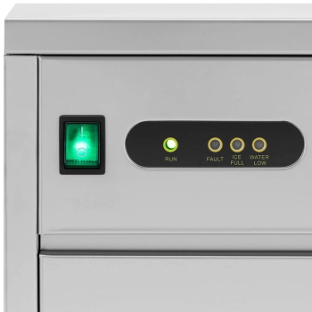  Barowa kostkarka maszyna do kostek lodu 20 kg/dzień 5 kg 165 W - zdj. dodatkowe 2