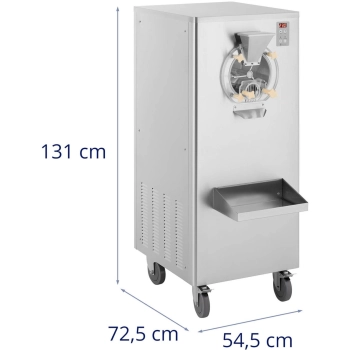  Maszyna automat do lodów sorbetów na kółkach 1 smak 15-22.5 l/h 1500 W - zdj. dodatkowe 6