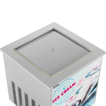  Maszyna do lodów tajskich rolowanych płyta mrożąca 50 x 50 cm 600 W - zdj. dodatkowe 2