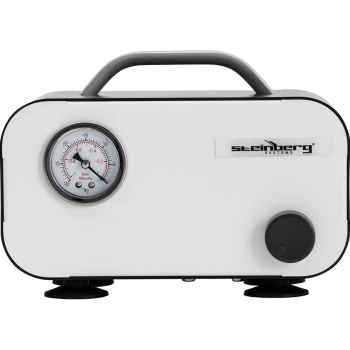  Pompa próżniowa laboratoryjna z manometrem bezolejowa 15 l/min 30 W - zdj. dodatkowe 4