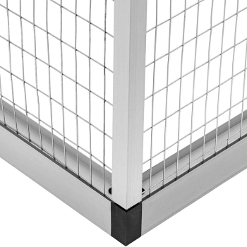  Woliera klatka zewnętrzna wybieg dla ptaków ssaków 122 x 178 x 195 cm - zdj. dodatkowe 5