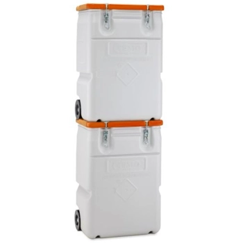  Pojemnik na odpady niebezpieczne MOBIL BOX 170L - pomarańczowy - zdj. dodatkowe 5