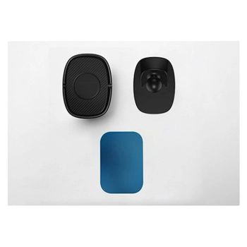  Samoprzylepny przyklejany magnetyczny uchwyt samochodowy do telefonu na deskę rozdzielczą czarny - zdj. dodatkowe 9