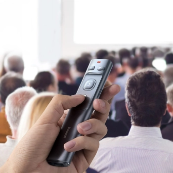  Wskaźnik laserowy pilot do prezentacji PC z wbudowanym akumulatorem Orange Dot szary - zdj. dodatkowe 7