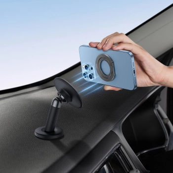  Magnetyczny uchwyt ring podstawka Halo do telefonu szary - zdj. dodatkowe 10