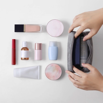  Etui pokrowiec orgaznizer saszetka wielofunkcyjna na akcesoria 19x12x8cm szary - zdj. dodatkowe 3