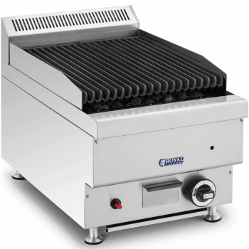  Grill lawowy na gaz ziemny ryflowany 50 x 27 cm 7200 W - zdj. dodatkowe 1