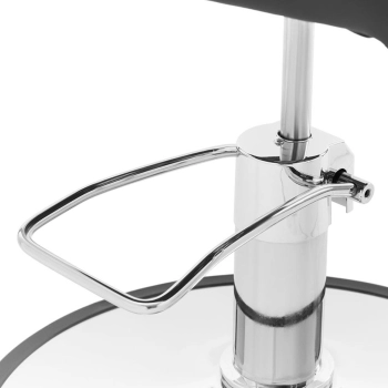  Fotel fryzjerski barberski kosmetyczny z podnóżkiem Physa HOVE - czarny - zdj. dodatkowe 4