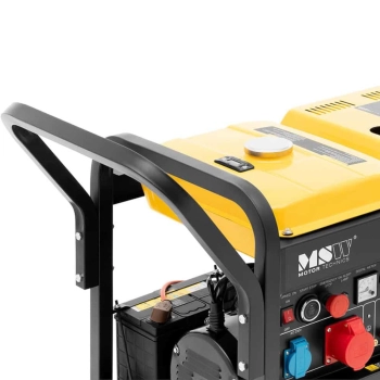  Agregat prądotwórczy generator prądu Diesel 12.5 l 230/400 V 7500 W AVR Euro 5 - zdj. dodatkowe 3