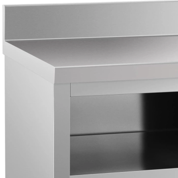  Stół blat roboczy przyścienny z szafką i rantem drzwi suwane 150 x 60 cm - zdj. dodatkowe 4