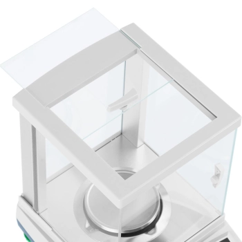  Waga laboratoryjna analityczna ze szklaną osłoną panelem dotykowym LCD 300 g / 0.001 g - zdj. dodatkowe 3