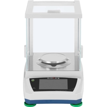  Waga laboratoryjna analityczna ze szklaną osłoną panelem dotykowym LCD 300 g / 0.001 g - zdj. dodatkowe 5