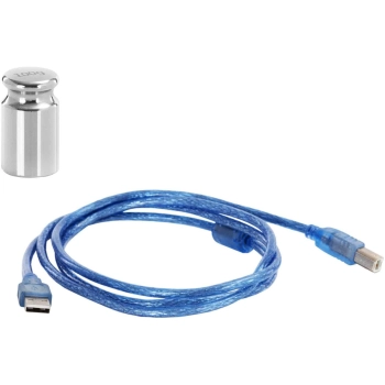  Waga laboratoryjna analityczna ze szklaną osłoną panelem dotykowym LCD 300 g / 0.001 g - zdj. dodatkowe 5