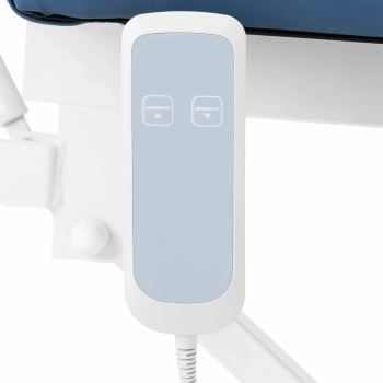  Łóżko stół kosmetyczny do masażu elektryczny 150 kg VALENCE - niebieski - zdj. dodatkowe 2