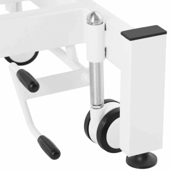  Łóżko stół kosmetyczny do masażu elektryczny 150 kg VALENCE - niebieski - zdj. dodatkowe 3