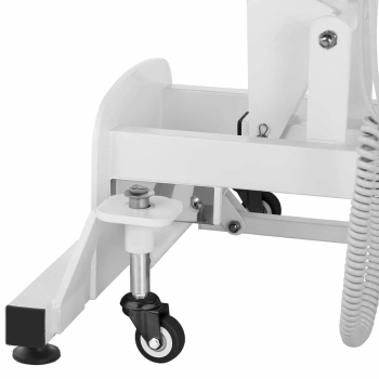  Łóżko stół kosmetyczny do masażu elektryczny 3 silniki 250 kg NANTES - biały - zdj. dodatkowe 3