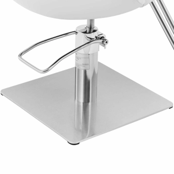  Fotel fryzjerski barberski kosmetyczny z podnóżkiem Physa PENRYN - biały - zdj. dodatkowe 2