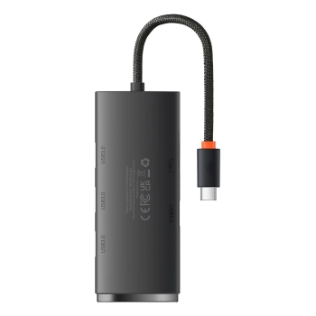  Lite Series przejściówka HUB USB-C 4x USB 3.0 25cm czarny - zdj. dodatkowe 1
