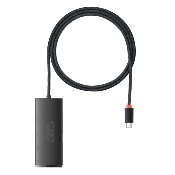  Lite Series przejściówka HUB USB-C 4x USB 3.0 1m czarny - zdj. dodatkowe 1