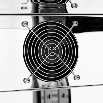  Lodówka chłodziarka barowa na napoje 2-drzwiowa przeszklona 458 l 295 W - srebrna - zdj. dodatkowe 3