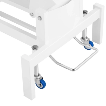  Łóżko stół kosmetyczny do masażu elektryczny 1 silnik 200 kg LILLE - biały - zdj. dodatkowe 5