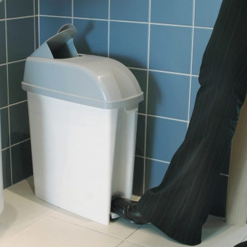  Kosz sanitarny na podpaski z pedałem i pokrywą DESY 17L - zdj. dodatkowe 3