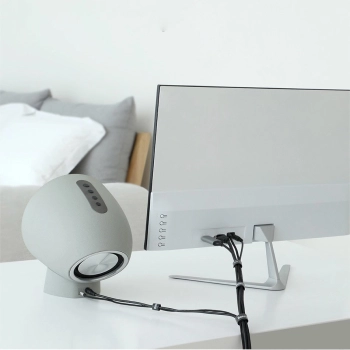  Taśma rzepowa rzep organizer kabli przewodów 3m - szary - zdj. dodatkowe 10