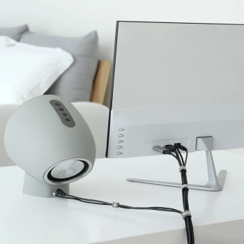  Taśma rzepowa rzep organizer kabli przewodów 3m - szary - zdj. dodatkowe 4