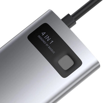  4w1 wielofunkcyjny HUB Metal Gleam USB-C do USB-C Power Delivery HDMI USB 3.2 USB 2.0 - zdj. dodatkowe 3