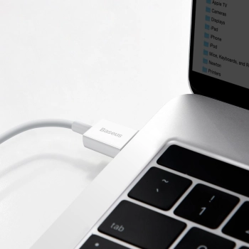 Kabel przewód Superior USB - USB-C 66W 6A 1m - biały - zdj. dodatkowe 10