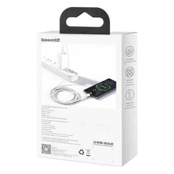  Kabel przewód Superior USB - USB-C 66W 6A 2m - biały - zdj. dodatkowe 5
