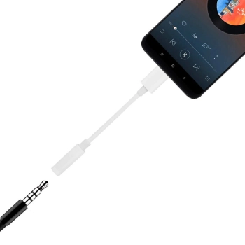 Adapter przejściówka z USB-C na gniazdo audio 3.5 mini jack czarny - zdj. dodatkowe 10