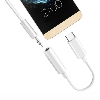  Adapter przejściówka z USB-C na gniazdo audio 3.5 mini jack czarny - zdj. dodatkowe 2
