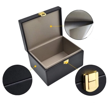  Pudełko blokujące fale radiowe Faraday Box na klucze telefon kartę czarny - zdj. dodatkowe 10