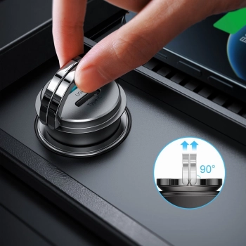  Szybka ładowarka samochodowa USB-C USB 45W 5A PD QC 3.0 AFC SCP szary - zdj. dodatkowe 5