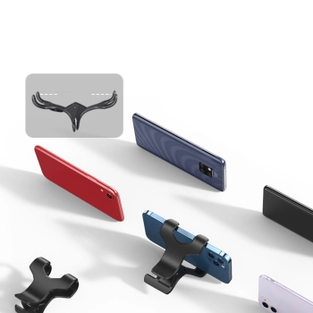  Uniwersalny uchwyt stojak podstawka na telefon tablet statyw z elastycznym ramieniem biały - zdj. dodatkowe 3