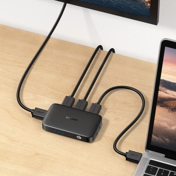  Przełącznik rozdzielacz splitter switch HDMI - 3x HDMI 4K 30Hz czarny - zdj. dodatkowe 9