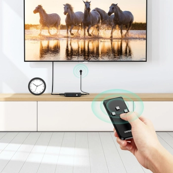  Przełącznik rozdzielacz splitter switch HDMI - 3x HDMI 4K 30Hz czarny - zdj. dodatkowe 7