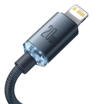  Kabel przewód USB - Lightning do szybkiego ładowania i transferu danych 1.2m czarny - zdj. dodatkowe 6