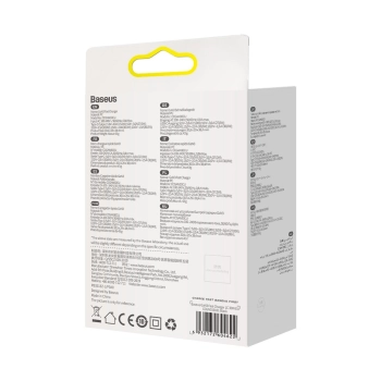  GaN3 szybka ładowarka sieciowa do telefonu tabletu 30W czarny - zdj. dodatkowe 5