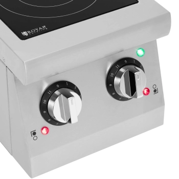  Kuchnia indukcyjna 2 palnikowa nastawna śr. 12-26 cm 3000 W - zdj. dodatkowe 2