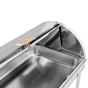  Podgrzewacz do potraw stołowy na pastę z pokrywą GN 1/1 9 l - zdj. dodatkowe 3