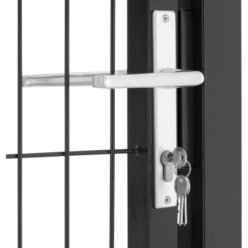  Brama furtka wejściowa ogrodowa ze stali 105 x 170 cm - zdj. dodatkowe 3