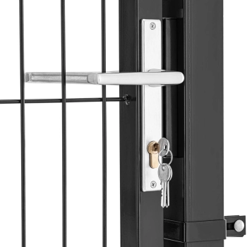  Brama furtka wejściowa ogrodowa ze stali 106 x 191 cm - zdj. dodatkowe 3