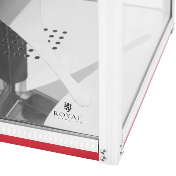  Pogrzewacz witryna grzewcza do nachos popcornu podświetlana LED 45L - zdj. dodatkowe 3