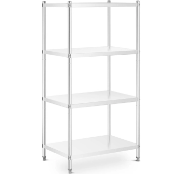  Regał stalowy nierdzewny 4 półki 90x60cm wys. 180cm - zdj. dodatkowe 1