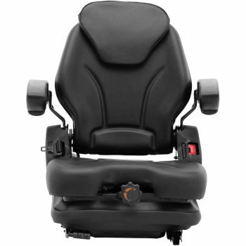  Siedzenie fotel regulowany z podłokietnikami i pasem do ciągnika siedzisko 46x46cm - zdj. dodatkowe 6