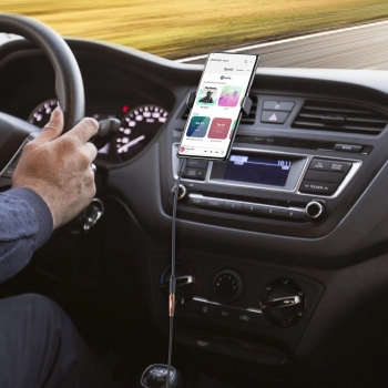  Przejściówka kabel przewód audio 3.5mm mini jack żeński - 2x RCA męski 3m brązowy - zdj. dodatkowe 6